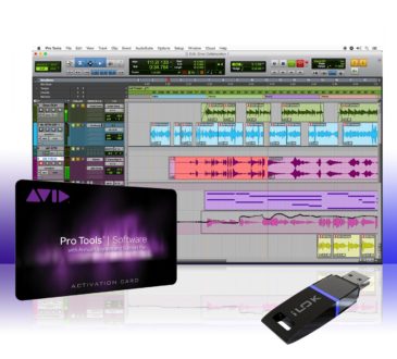 Pro Tools activation card with iLok