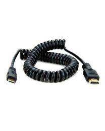 Atomos Coiled mini HDMI to full HDMI cable (50-65cm)