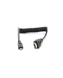 Atomos Coiled HDMI Micro to HDMI Full - 30cm Cable