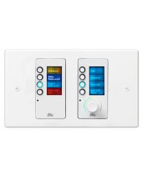 BSS EC-8BV Ethernet Wall Controller for HiQnet systems - White