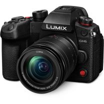 Panasonic Lumix GH6 Digital Film Camera w/Lumix H-FS12060E Lens