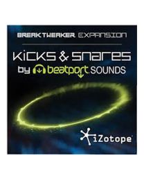 iZotope BreakTweaker Expansion: Kicks & Snares by Beatport Sounds