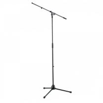 K&M 210/2 Classic Mic Boom Stand All-Metal with Long-Legs Black
