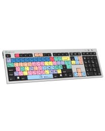 Logickeyboard Adobe Premiere Pro CC Silver Slimline Keyboard – Windows UK