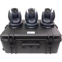 Datavideo PTC-150 HD/SD PTZ Video Camera (Black) - 3x Camera Kit