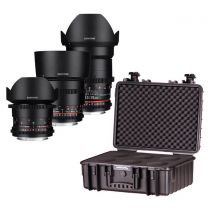 Samyang VDSLR 3-Lens Kit (Canon EF)