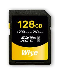 Wise SDXC UHS-II Memory Card - 128GB - V90