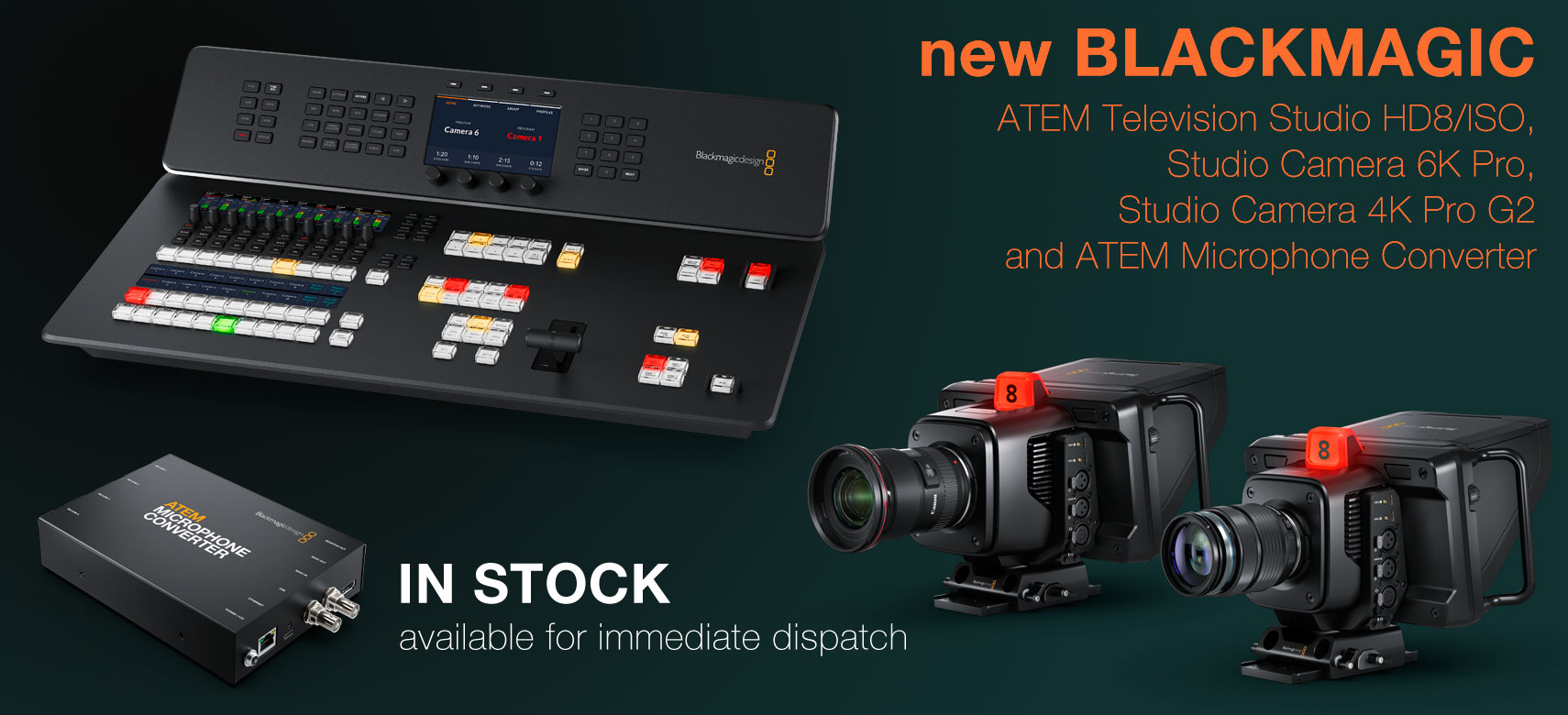 Blackmagic New Products