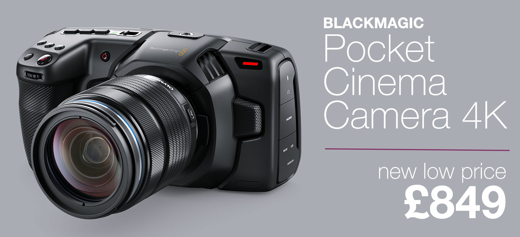 Blackmagic Pocket Cinema Camera 4K